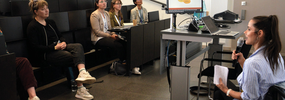 Blick in den Vortrag mit Sabrina Lorenz