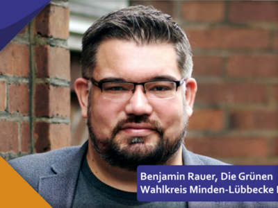 Benjamin Rauer, Die Grünen im Wahlkreis Minden-Lübbecke I