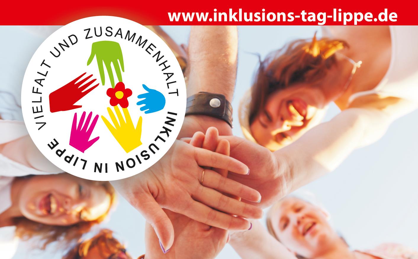 Gemeinsam stark, Bild von gekreuzten Händen