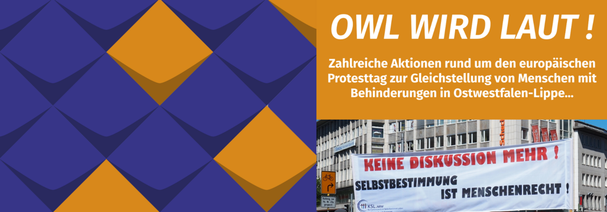 OWL wird laut - Foto von einer Demonstration