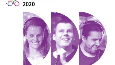 Das Bild zeigt die Künstler*innen (von links nach rechts): Beccy Schaefer, Nils Michalski und Joy Bausch.