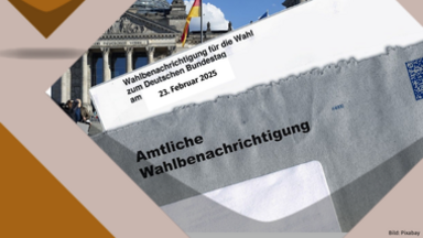 Amtliche Wahlbenachrichtigung
