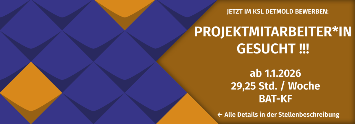 Projektmitarbeiter*in gesucht