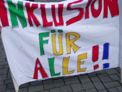 Plakat Inklusion für alle