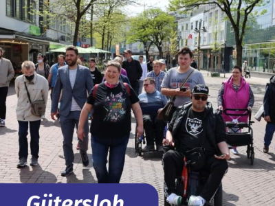 Mapping-Action für Wheel-Map in Gütersloh