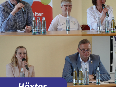Podiumsdiskussion mit Landtagskandidat*innen in Höxter