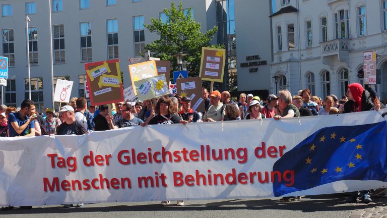 Demonstrationszug