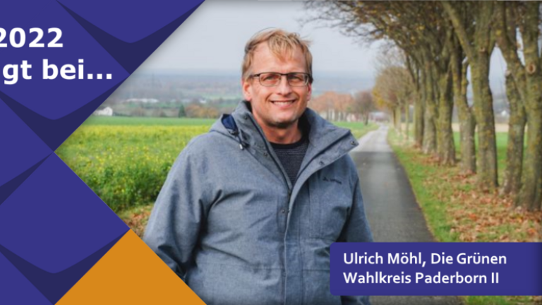 Bild des Politiker Ulrich Möhl von den Grünen