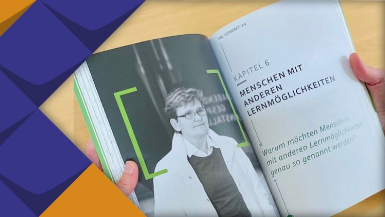 aufgeschlagene Broschüre "Vielfalt pflegen"