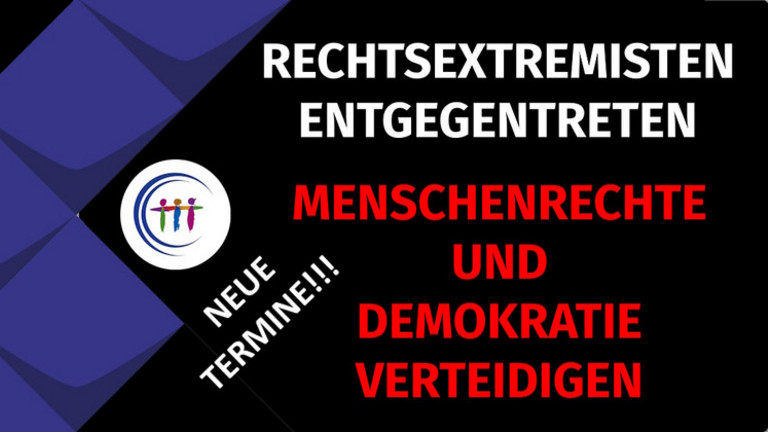 Rechtsextremisten entgegentreten