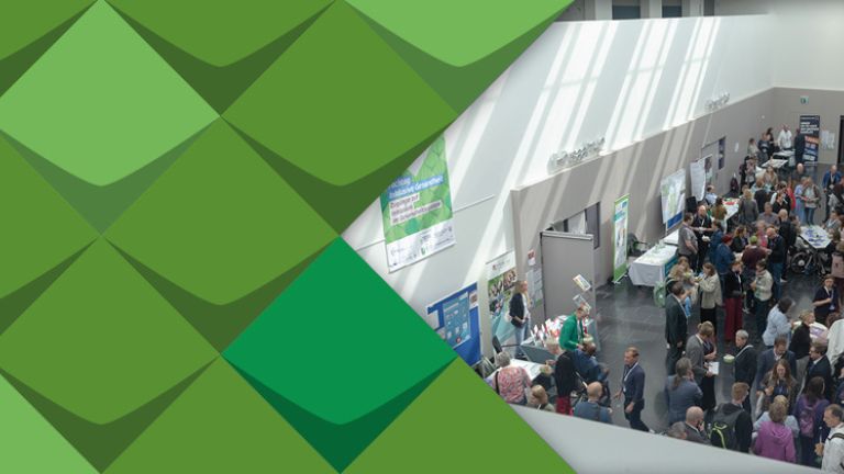 Blick in das Foyer des Fachtages der KSL.NRW